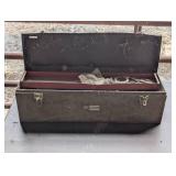 Tool Box Filled with Hardware and Tools