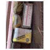 Tool Box Filled with Hardware and Tools