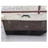 Tool Box Filled with Hardware and Tools