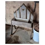 Nice Wooden Flower Planter