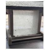 Bird Lot - 1 Bird Feeder and 1 Bird House - Wood