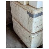 Large Styrofoam Coolers - 3 big 1 small