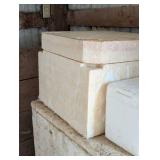 Large Styrofoam Coolers - 3 big 1 small