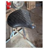 Knife/Tool Sharpener - Pedal Power with Can Holder