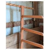 Large Wooden Saddle Blanket Stand