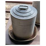 3 Amazing Galvanized Feeders - 1 missing lid