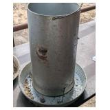 3 Amazing Galvanized Feeders - 1 missing lid