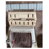 Huge Lot of Mixed Animal Crates - Large to Small