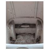 2 Feed/Watering Containers - 1 Larger Wheeled and Handled