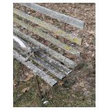 Wooden Bench - Heavy Duty Brackets