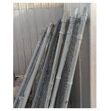 Large Chain Link Dog Kennel with Gate - Build your own Fence or Kennel