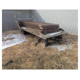 Very Nice Hay Wagon - Ready to Roll - Can Hold a Ton of Weight - Pulls Good