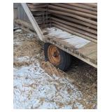 Very Nice Hay Wagon - Ready to Roll - Can Hold a Ton of Weight - Pulls Good