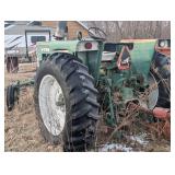 Oliver 1650 Crop Tractor - Newer Tires - Runs