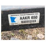 Dual Snowmobile Trailer - Not Road Ready