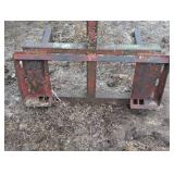 Large Skid Steer Attachment Forks (Hay Spears)