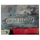 1 & 5 Cent Glass Top Gumball machine