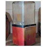 1 & 5 Cent Glass Top Gumball machine