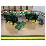 10 pc John Deere Mini String Light Covers Combines (5) Wheat Headers and (5) Corn Headers - String Lights Not Included