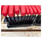 (2) Sets Pittsburgh 10pc T-Handled Hex Key Sets (1) SAE & (1) Metric