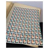 Ephemera US Lung Association Christmas Seals Sheets 1939 through early 1980