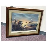 34"W X 26"T Evening Surprise Signed Terry Redlin 861/960