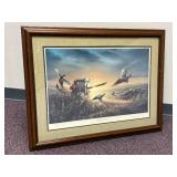 34"W X 26"T Evening Surprise Signed Terry Redlin 861/960