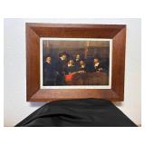 Rembrandt van Rijn The Syndics in Believed Late 1800