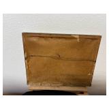 The Glory of Winter by Henri Jourdain Etching & Hand Painted in Guilded Frame Signed