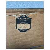 vintage framed print of "White Birch" by Maxfield Parrish, originally published in 1930