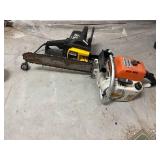 Stilh 041 Farmboss Chainsaw and Electric Chainsaw