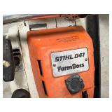 Stilh 041 Farmboss Chainsaw and Electric Chainsaw