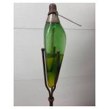 Art Deco Glass Kerosene Lamp