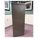 Tower Security Cabinet with hideaway door- Lock has been removed to replace with new owners