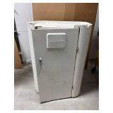 vintage 1950s Westinghouse roaster oven cabinet stand on rollers