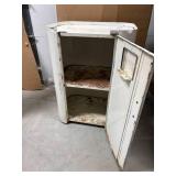 vintage 1950s Westinghouse roaster oven cabinet stand on rollers