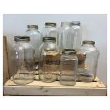 Assorted Mason Jars 1/2 Gallon