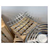 Vintage Metal Fruit Bowls