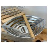 Vintage Metal Fruit Bowls