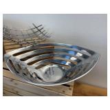 Vintage Metal Fruit Bowls