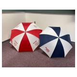 2 Golf Umbrellas Promotional Promise Marg. & Whip Topping