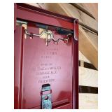 Red Metal Address File Bates Listfinder Director Model Orange NJ USA