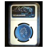 Rare MS70 2021 Cook Islands Ultra High Relief .999 Antiqued Silver Athena's Owl, NGC Top Pop, 1 of 31 Rare MS70 2021 Cook Islands Ultra High Relief .999 Antiqued Silver Athena's Owl, NGC Top Pop, 1 of 31