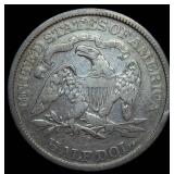 1870-S Seated Liberty Half Dollar, Fine, Details 1870-S Seated Liberty Half Dollar, Fine, Details