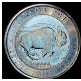 2015 1.25oz .9999 Silver $8 Canada Bison 2015 1.25oz .9999 Silver $8 Canada Bison