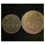 (2) Lippe-Detmold Principality (German States) Coins, Nearly 200 years old, Tougher Finds (2) Lippe-Detmold Principality (German States) Coins, Nearly 200 years old, Tougher Finds
