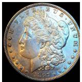 AU 1889-P Morgan Silver Dollar, Original Surfaces AU 1889-P Morgan Silver Dollar, Original Surfaces
