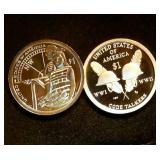 (2) Proof Sacajawea Dollars, Better Dates, 2014-S 'Hospitality' & 2016-S 'Code Talkers' (2) Proof Sacajawea Dollars, Better Dates, 2014-S 'Hospitality' & 2016-S 'Code Talkers'