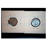 (2) Mercury Dimes 1927-P & 1943-P (2) Mercury Dimes 1927-P & 1943-P
