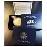 2009 Louis Braille Bicentennial Silver Dollar, Lower Mintage BU, Complete OGP & COA, All Excellent Cond 2009 Louis Braille Bicentennial Silver Dollar, Lower Mintage BU, Complete OGP & COA, All Excellent Cond